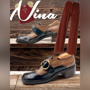 Vintage Nina Shoes -Latin Beat Artistic Flair !